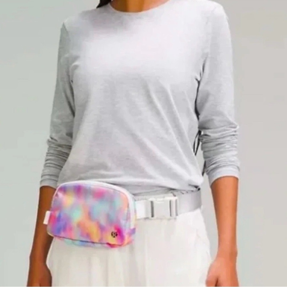 Lululemon Athletica Everywhere Multicolor Prism Tie-Dye Belt Bag